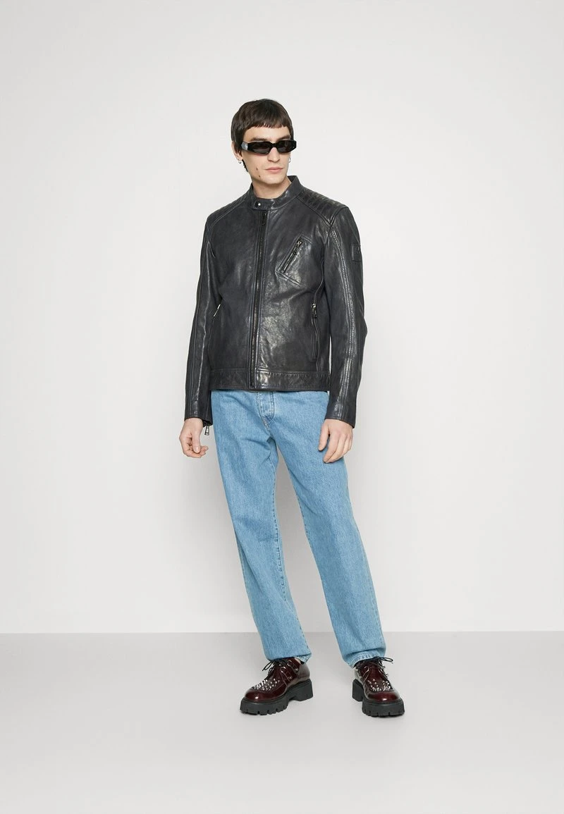 BELSTAFF RACER JACKET - Lederjacke - Insignia Blue 4 BELSTAFF RACER JACKET - Lederjacke - Insignia Blue – Bild 2