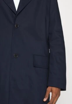 DRYKORN SOLANO - Klassischer Mantel - Blue -Herrenbekleidung 01a27ca43853420bb7b191b6a865b592