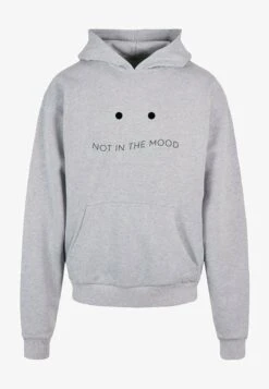 NITM MOODY FACE ULTRA HEAVY HOODY - Kapuzenpullover - Grey 11 NITM MOODY FACE ULTRA HEAVY HOODY - Kapuzenpullover - Grey -Herrenbekleidung 028de8eb646b462a885300be56d1adfd