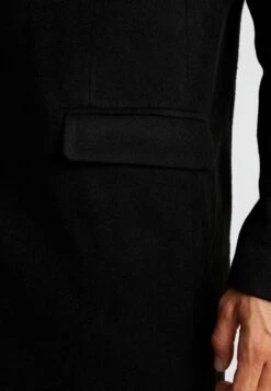 Pier One Klassischer Mantel - Black 12 Pier One Klassischer Mantel - Black -Herrenbekleidung 028e03b31d4e49969839eb6f60af05ac