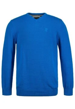 JP1880 BASIC-FORM V-AUSSCHNITT - Strickpullover - Bleu Turquoise -Herrenbekleidung 03a4df3fdce74e06a82c77d8128e005c