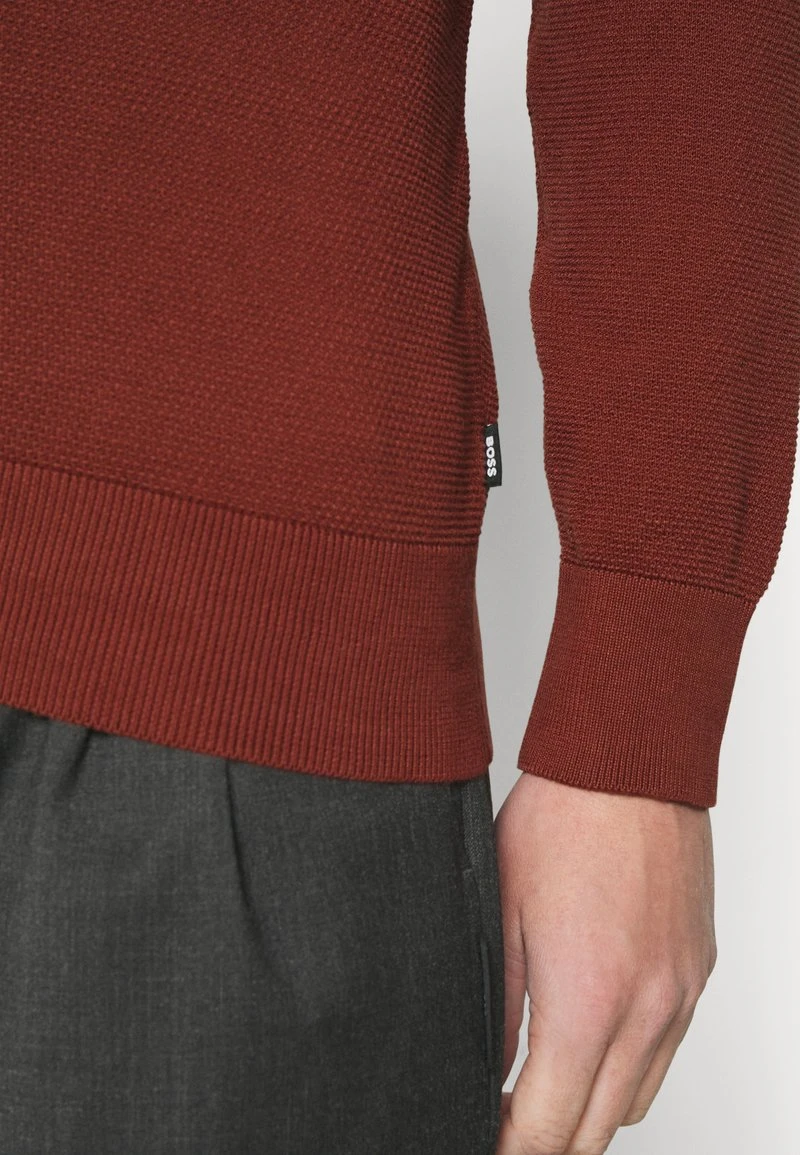 Boss ECAIO - Strickpullover - Medium Brown 8 Boss ECAIO - Strickpullover - Medium Brown – Bild 6