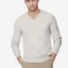 V-AUSSCHNITT AUS ULTRASOFT - Strickpullover - Off-white -Herrenbekleidung 047d4743532b4fa3957ce888252bc621