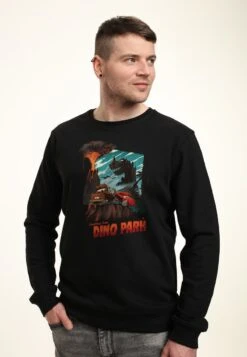 Henry Tiger CARS DINO POSTCARD - Sweatshirt - Black -Herrenbekleidung 052a005f31b04238a6d72692efa1382d