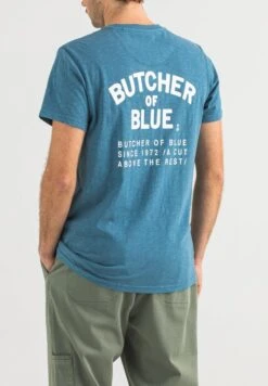 S/S FRESCO - T-Shirt Print - Etna Blue