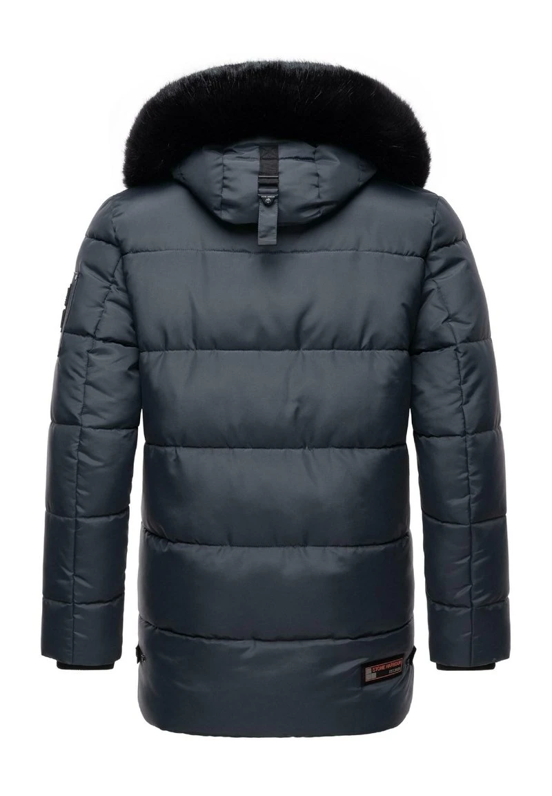 MIRONOO - Wintermantel - Stone Blue 4 MIRONOO - Wintermantel - Stone Blue – Bild 2