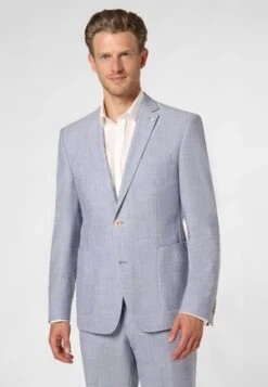 BRIXDON-DOUBLE - Sakko - Hellblau Weiß -Herrenbekleidung 061ac18bec324d9cba8a3b119ee2ad21