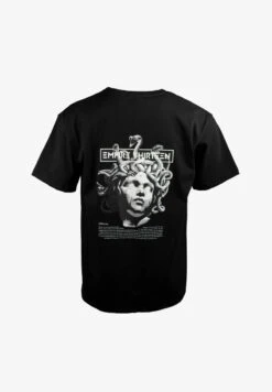 MEDUSA - T-Shirt Print - Schwarz 9 MEDUSA - T-Shirt Print - Schwarz -Herrenbekleidung 06349ab0caf247d0bdf45bab2173ba06