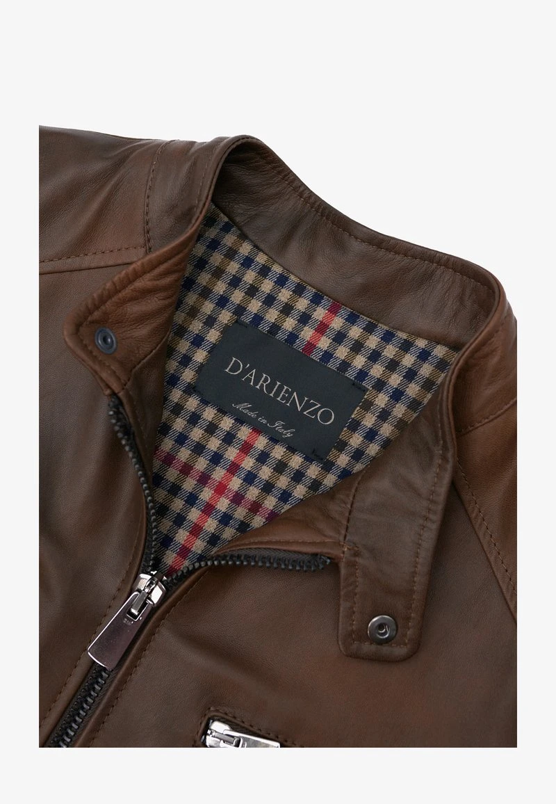 Lederjacke - Brown 7 Lederjacke - Brown – Bild 5