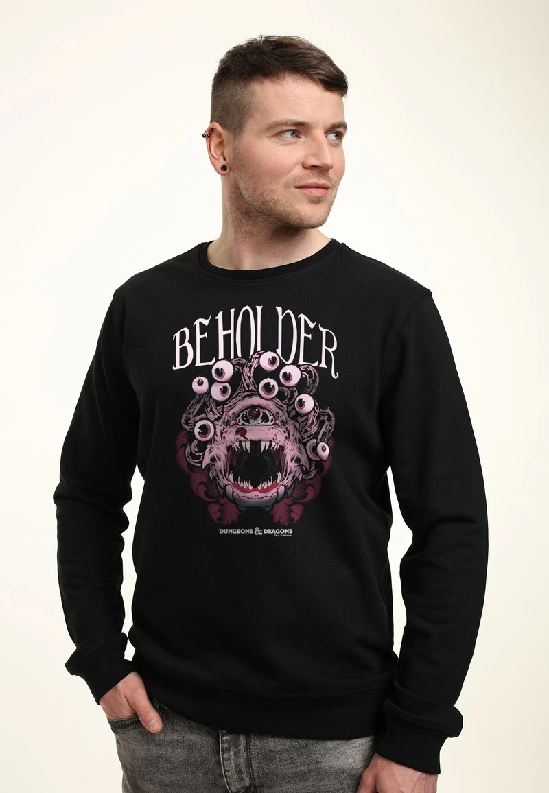 Henry Tiger DUNGEONS & DRAGONS BEHOLDER MONSTER ICON - Sweatshirt - Black 3 Henry Tiger DUNGEONS & DRAGONS BEHOLDER MONSTER ICON - Sweatshirt - Black