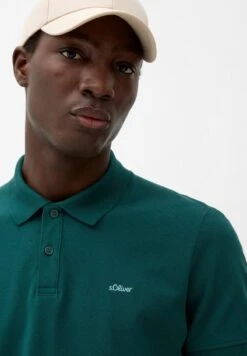 S.Oliver À LOGO BRODÉ - Poloshirt - Tannengrün -Herrenbekleidung 0c79e58adff14cae81675b200406fb93