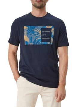 S.Oliver MIT FRONTPRINT - T-Shirt Print - Blue Nights -Herrenbekleidung 0d4312e7574e40e1a3d1336ba3da4f66