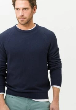 BRAX STYLE ROB - Strickpullover - Sea