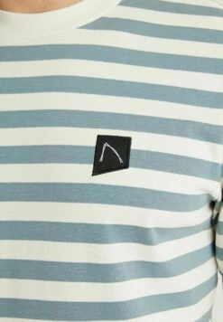 BRETON - T-Shirt Print - Light Blue -Herrenbekleidung 12df7f92190b4a569337c17406cf0a20