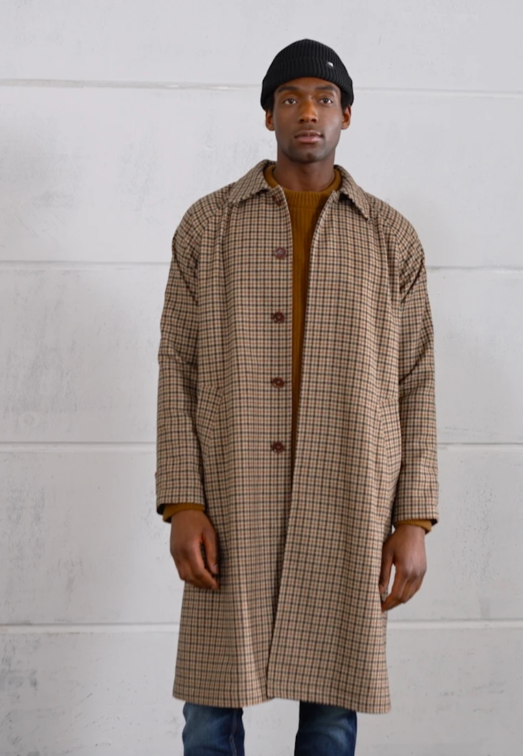 Nudie Jeans COREY - Klassischer Mantel - Brown 4 Nudie Jeans COREY - Klassischer Mantel - Brown – Bild 2