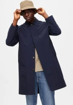 Selected Homme SLHDALTON W NOOS - Kurzmantel - Sky Captain -Herrenbekleidung 172dbf3462bd457fa8dfa41d95555a6a