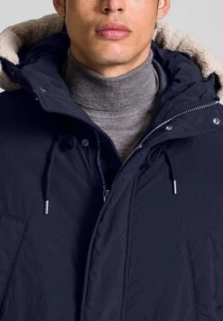 Baldessarini BARKER - Wintermantel - Navy -Herrenbekleidung 1899d64c7f1b47e88508edf25dcb3b7c