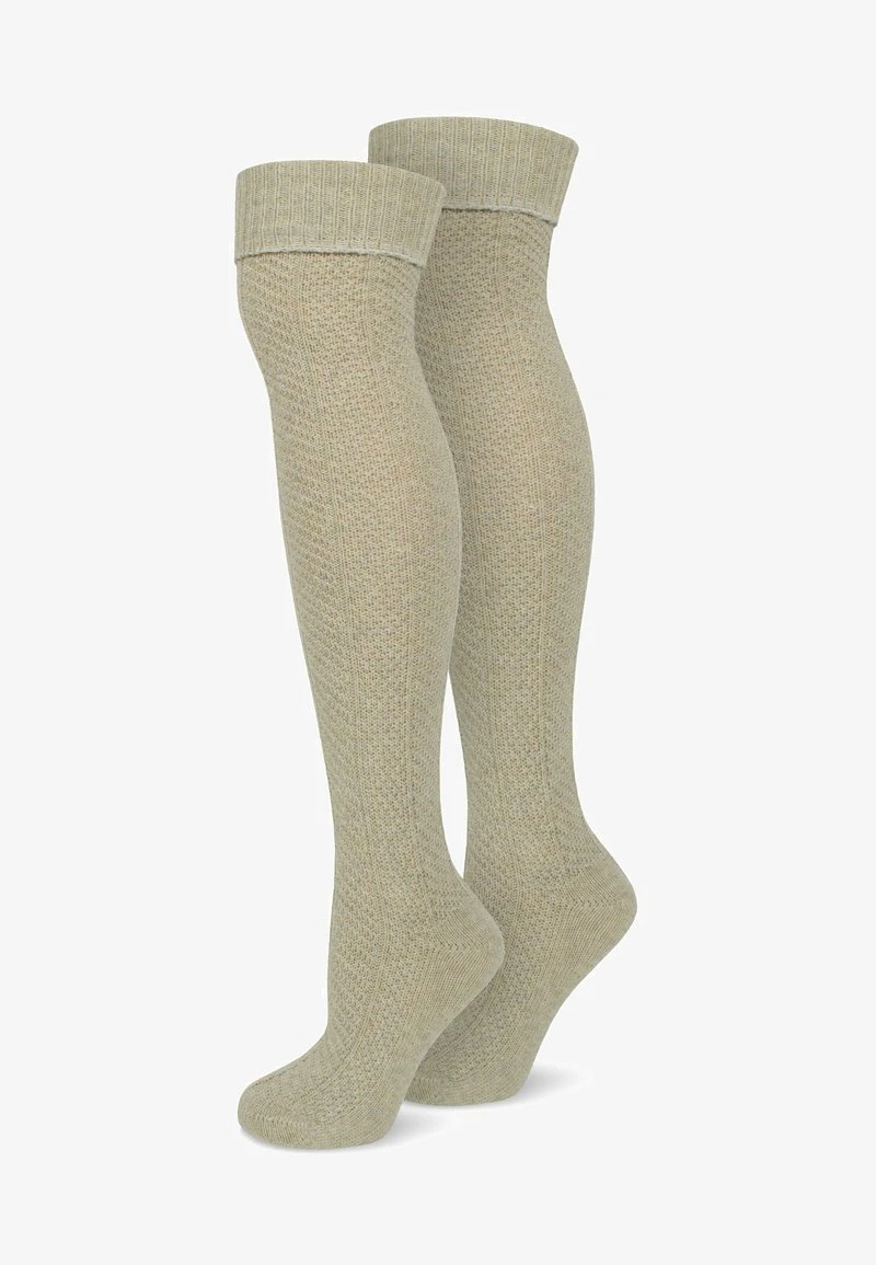 OVER KNEE TRADITIONAL 2 PACK - Kniestrümpfe - Beige 3 OVER KNEE TRADITIONAL 2 PACK - Kniestrümpfe - Beige