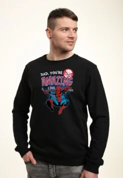 Henry Tiger SPIDER-MAN CLASSIC AMAZING LIKE DAD - Sweatshirt - Black -Herrenbekleidung 1a51fa0a5f804767a04f7fe87b06adca 1