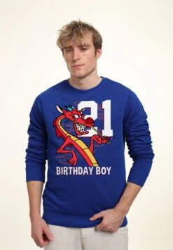 Henry Tiger MULAN MUSHU TWENTYONE - Sweatshirt - Royal Blue
