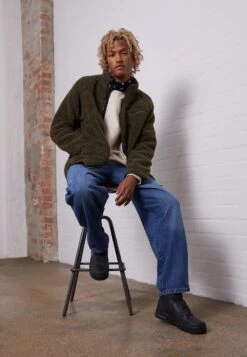 Brandit ACCESSOIRES TEDDY - Fleecejacke - Olive