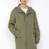 Schott LONGUE ARMY - Parka - Kaki Clair -Herrenbekleidung 1bfbb22b0771433292ffccac6d3f50f8
