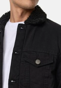Jeansjacke - Schwarz 11 Jeansjacke - Schwarz -Herrenbekleidung 1da9b09c03e041348106e217a07cb912