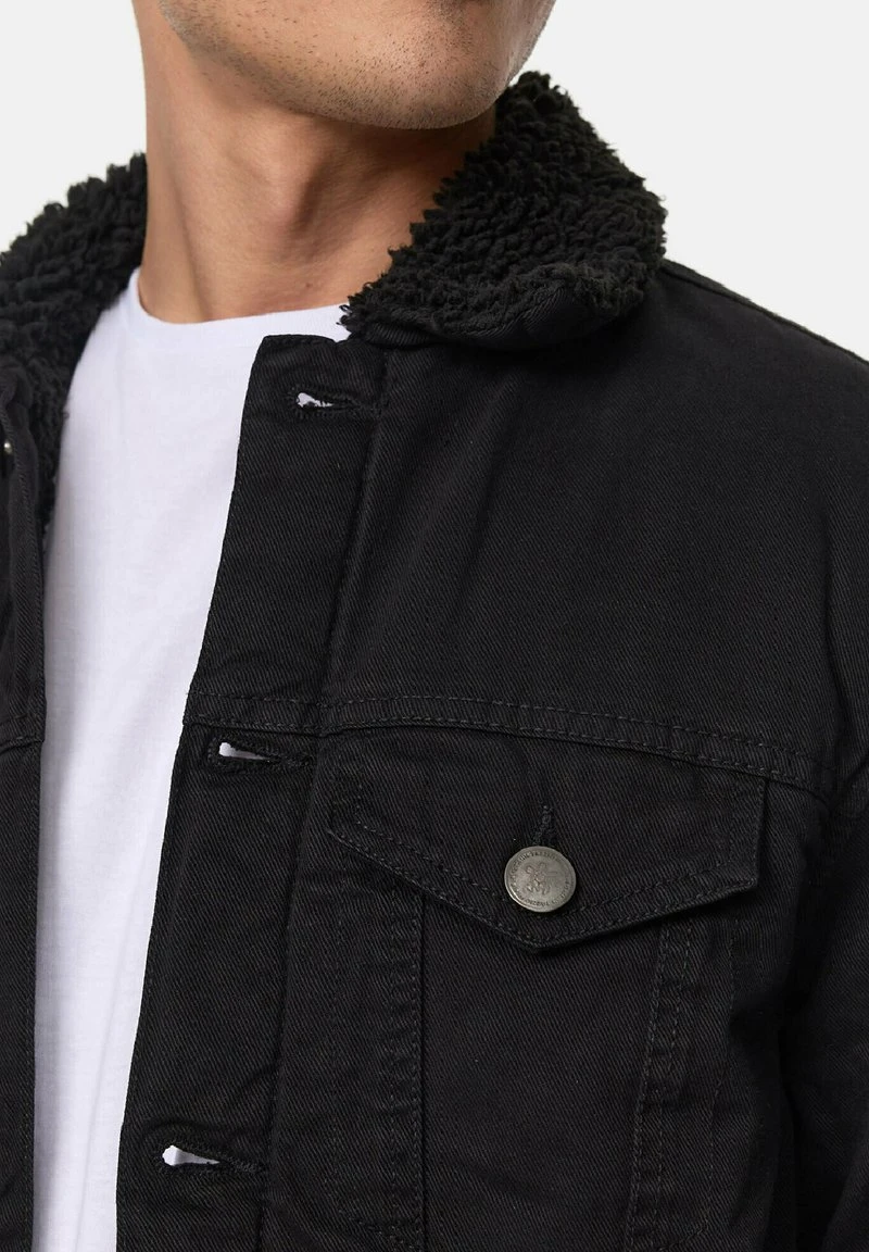 Jeansjacke - Schwarz 6 Jeansjacke - Schwarz – Bild 4