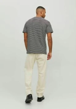 JACK&JONES Premium T-Shirt Print - Cloud Dancer -Herrenbekleidung 1fb84741888243c1950d9a0595b18bb4