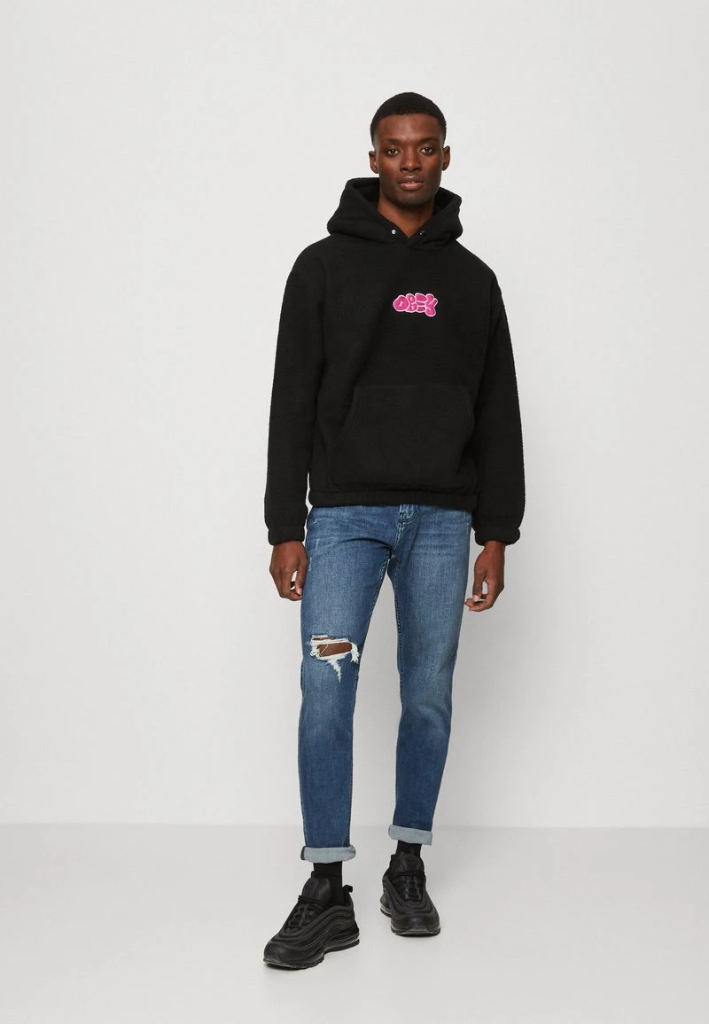 Obey Clothing LADERA POLAR HOOD UNISEX - Fleecepullover - Black 4 Obey Clothing LADERA POLAR HOOD UNISEX - Fleecepullover - Black – Bild 2