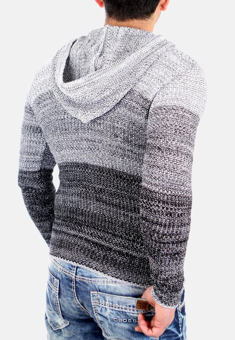 Strickjacke - Schwarz 4 Strickjacke - Schwarz – Bild 2