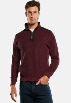 Strickpullover - Dunkelrot