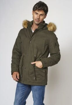 Koroshi Wintermantel - Verde