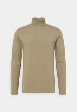 Lindbergh ROLL NECK TEE - Langarmshirt - Black -Herrenbekleidung 233076da7aba4c108979be2486193c7f