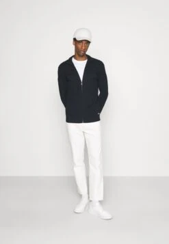 Petrol Industries Strickjacke - Dark Navy -Herrenbekleidung 2438647badab4cebb9fc8046ede2ce52