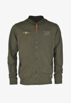 Top Gun Sweatjacke - Olive -Herrenbekleidung 2498adfca5b24c2e907e6ef989ded94d 1