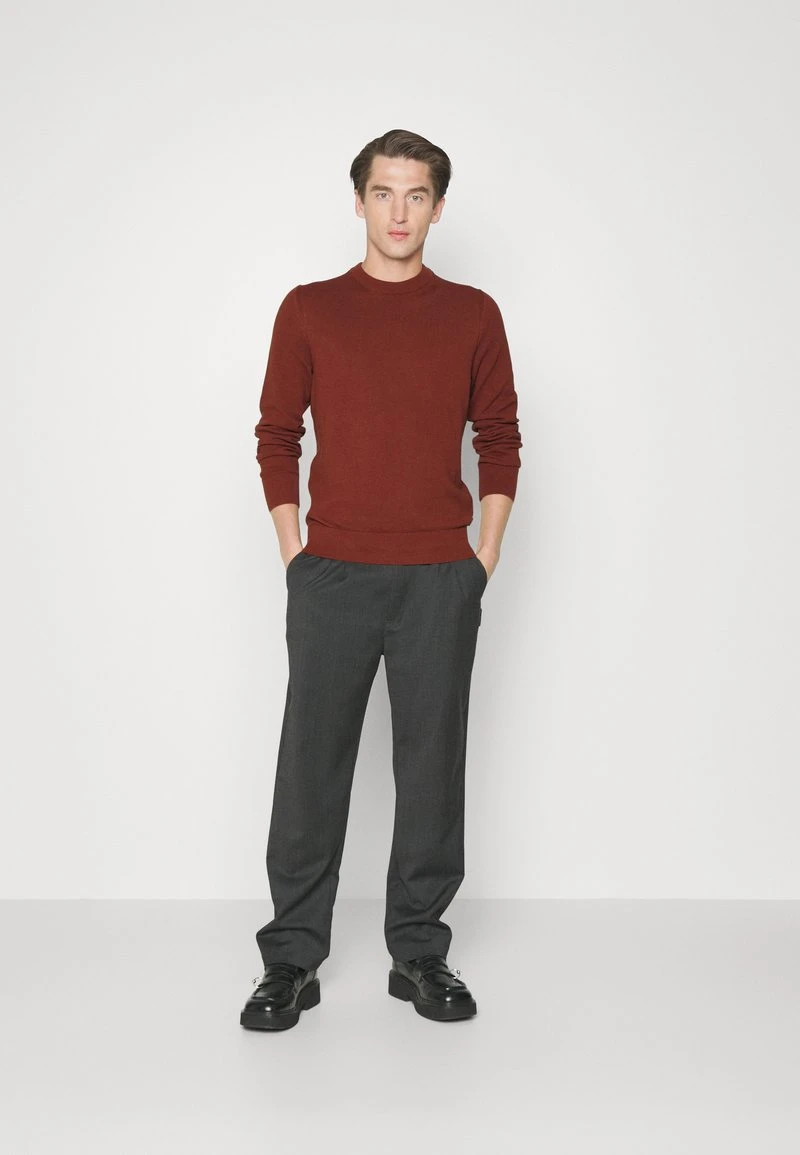 Boss ECAIO - Strickpullover - Medium Brown 4 Boss ECAIO - Strickpullover - Medium Brown – Bild 2