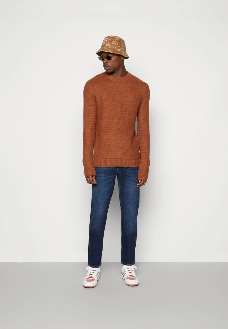 Jack & Jones JORBLAKE CREW NECK - Strickpullover - Tortoise Shell 4 Jack & Jones JORBLAKE CREW NECK - Strickpullover - Tortoise Shell – Bild 2