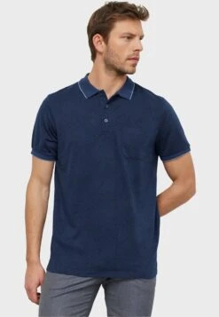 COMFORT FIGURED - Poloshirt - Indigo -Herrenbekleidung 26c24e2982e74491a893b7a6d78db02d