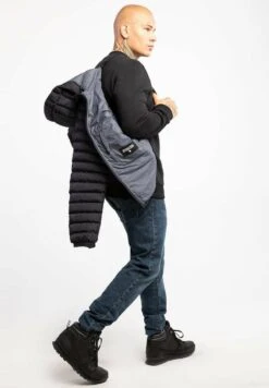 Invicta POLYCARBON FINISH - Wintermantel - Black -Herrenbekleidung 276a3f3e8d4f4c7e973a49ade0d3cd7a