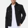Jeansjacke - Schwarz 1 Jeansjacke - Schwarz -Herrenbekleidung 294acf0063cd43daa8087732205b71eb