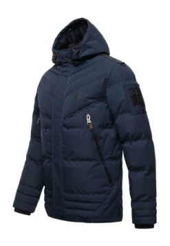 ROMAAN - Winterjacke - Dark Blue -Herrenbekleidung 2aa8079bf0ee4b73bb6e036e416f0f45