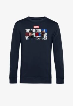Henry Tiger THE WINTER SOLDIER LOGO FILL - Sweatshirt - Navy Blue -Herrenbekleidung 2b4e1bfba400475e88b223dda45df258