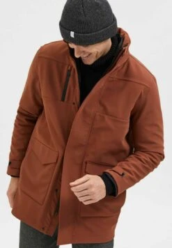 Selected Homme Parka - Tobacco Brown -Herrenbekleidung 2c35a18902bf42e1983408ad5570b710