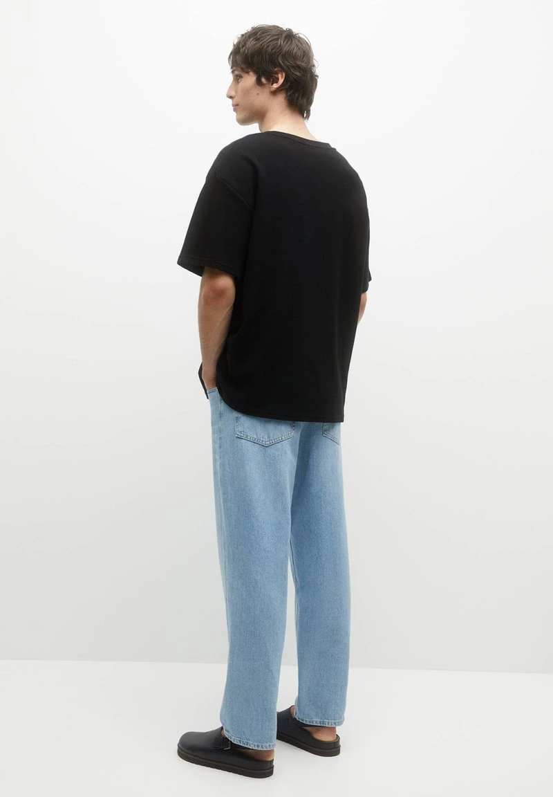 PULL & BEAR OTTOMAN - T-Shirt Basic - Black 5 PULL & BEAR OTTOMAN - T-Shirt Basic - Black – Bild 3