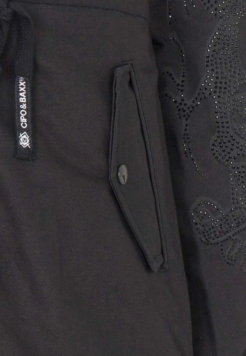 Cipo & Baxx Daunenmantel - Black 8 Cipo & Baxx Daunenmantel - Black – Bild 6