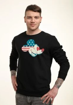 Henry Tiger DISNEY CLASSIC MICKEY MICKEY AMERICANA FLAG FILL - Sweatshirt - Black 10 Henry Tiger DISNEY CLASSIC MICKEY MICKEY AMERICANA FLAG FILL - Sweatshirt - Black -Herrenbekleidung 2e7edf5580844b7e8ff55f82016e6f75
