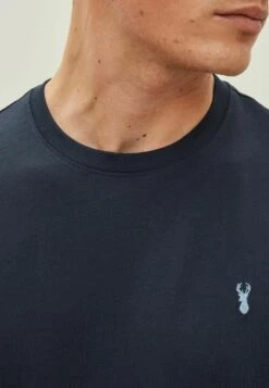 Next 4 PACK REGULAR FIT - T-Shirt Basic - Blue 10 Next 4 PACK REGULAR FIT - T-Shirt Basic - Blue -Herrenbekleidung 2f3e2be36b1b43d7a3fb3148393baad7