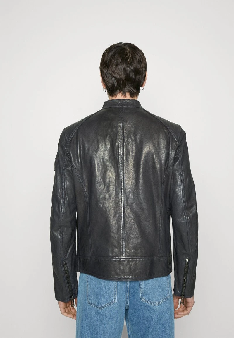 BELSTAFF RACER JACKET - Lederjacke - Insignia Blue 5 BELSTAFF RACER JACKET - Lederjacke - Insignia Blue – Bild 3