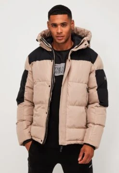 PEYTON SHORT PUFFER JACKET - Winterjacke - Stone 12 PEYTON SHORT PUFFER JACKET - Winterjacke - Stone -Herrenbekleidung 314f4e7e631344218692b9b464eeb75a